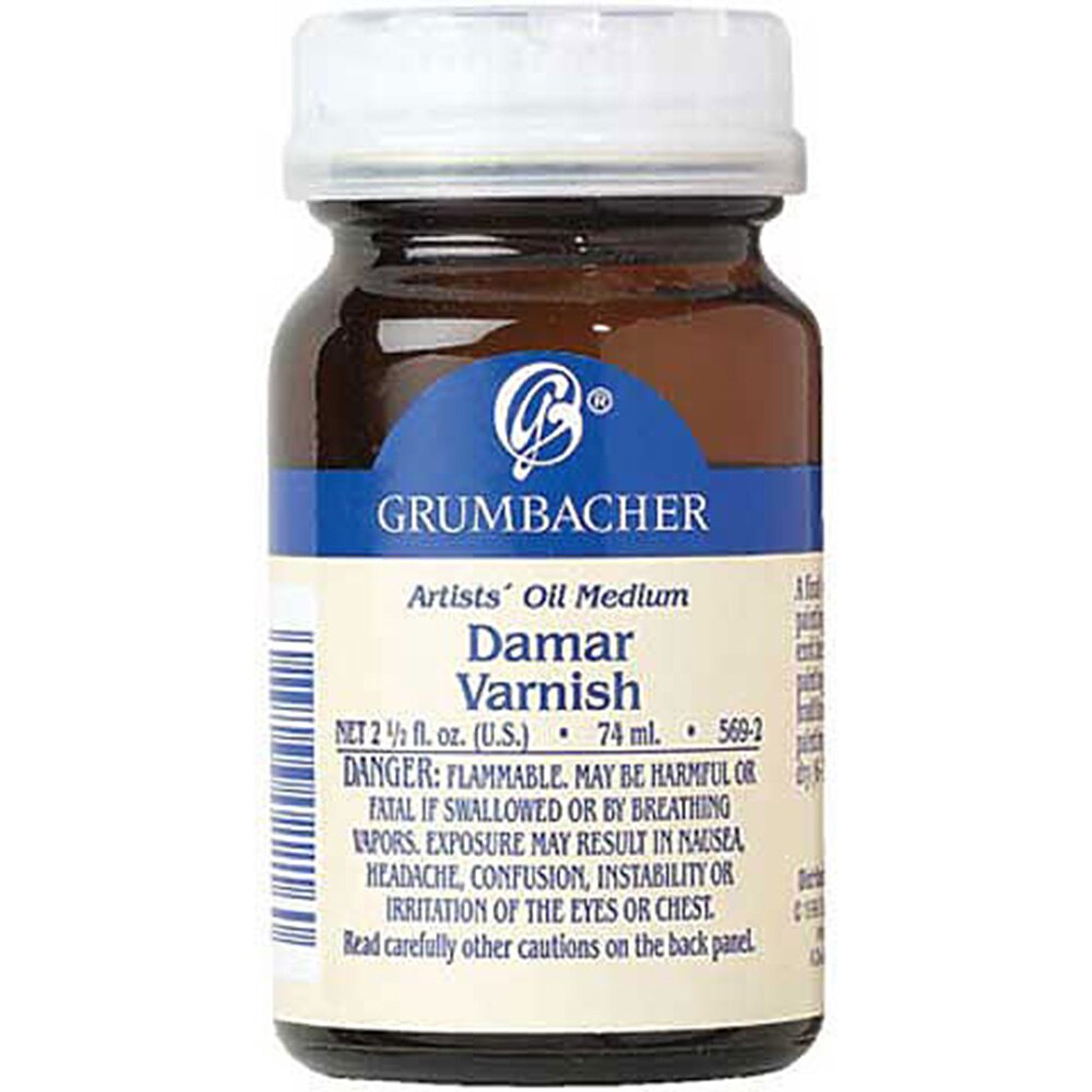 Grumbacher, Damar Varnish, 2.5oz